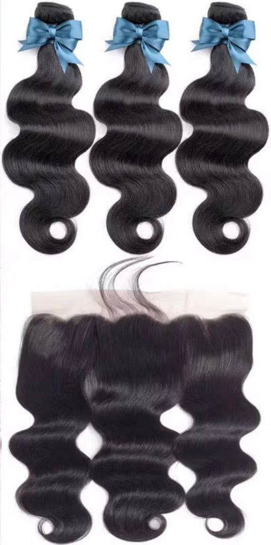 3 Bundle + 13X6 Frontal