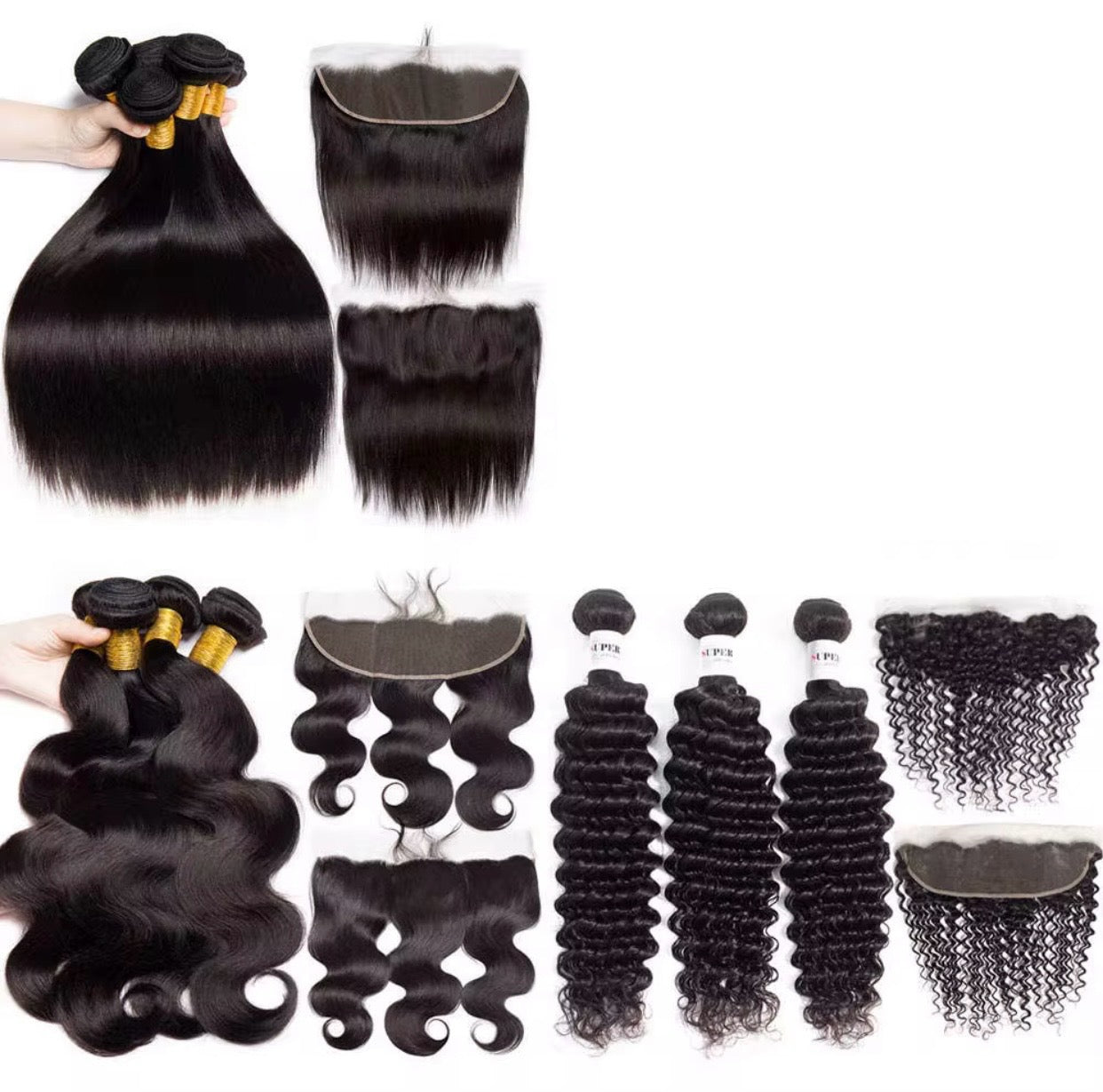 3 Bundle + 13X6 Frontal