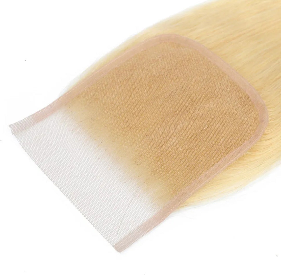 5X5 Transparent Lace; 613 Closure