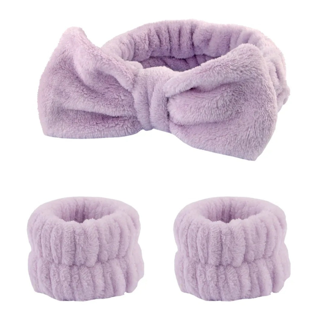 Fur Headband W/ Arm Cuff