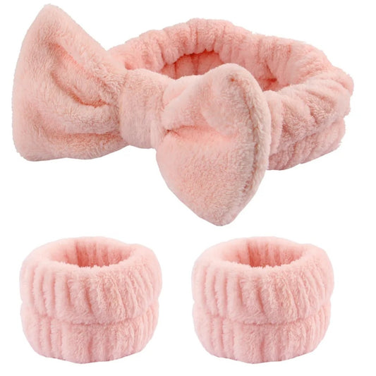 Fur Headband W/ Arm Cuff