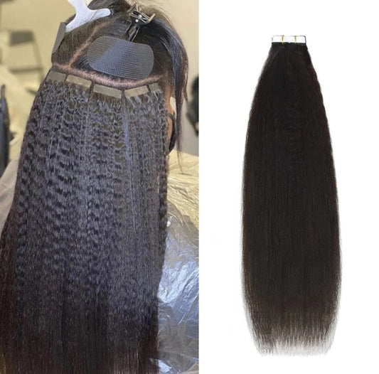Kinky Straight Tape-In Extension