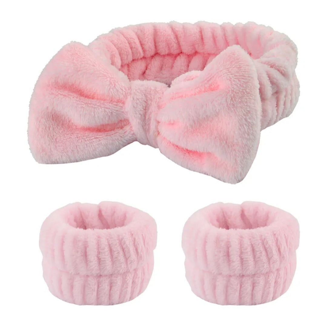 Fur Headband W/ Arm Cuff