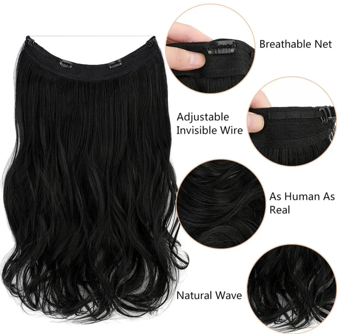 Curly Halo Extension