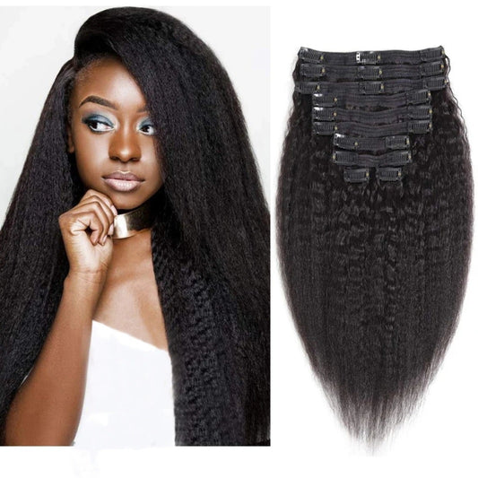 Kinky Straight Clip-In Extension